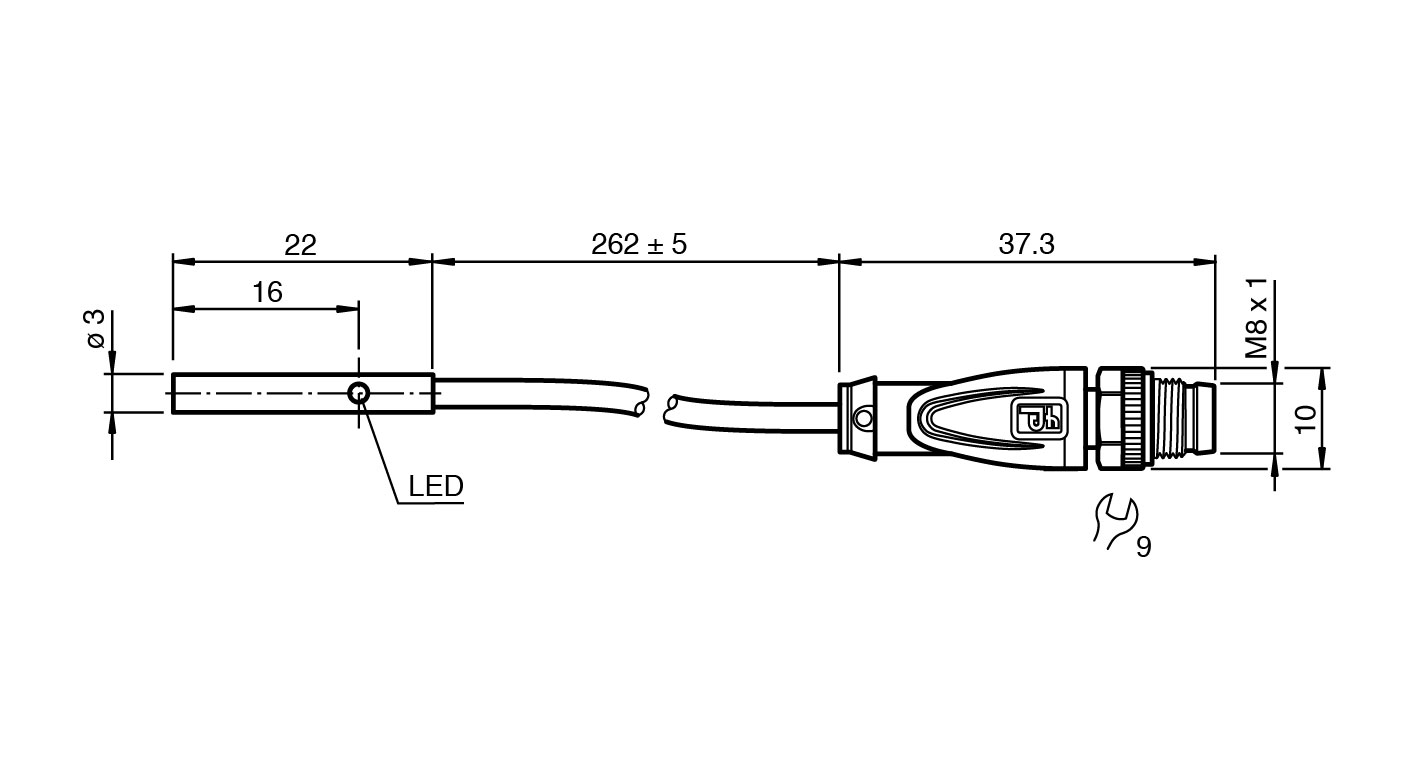 NBB0,6-3M22-E2-0,3M-V3 - Görsel 2
