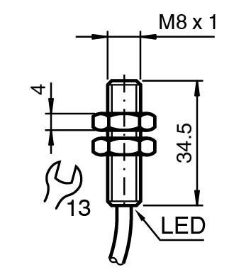 NBB1,5-8GS30-E2-T - Görsel 2