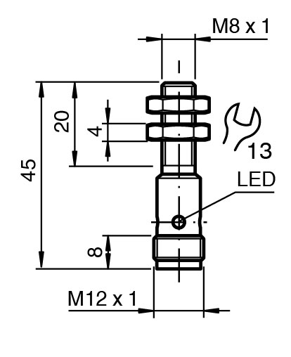 NBB2-8GM20-E2-V1 - Görsel 2