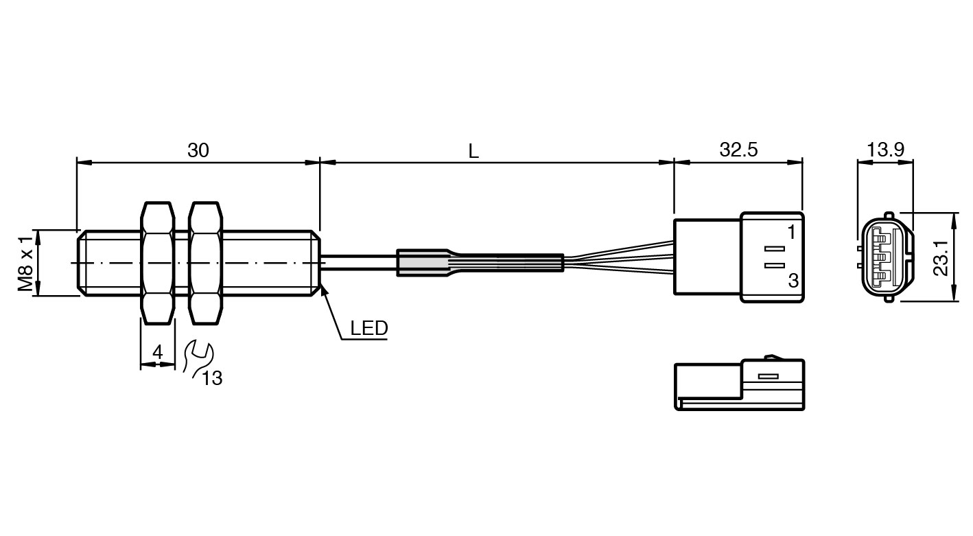 NBB2-8GM30-E2-Y0236 - Görsel 2