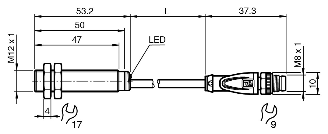 NBB4-12GM50-E2-0,5M-V3 - Görsel 2
