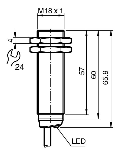 NBB5-18GM60-E2-3M - Görsel 2