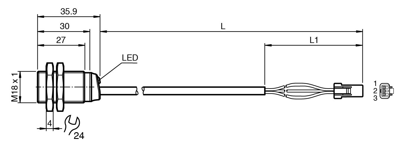NBB8-18GM30-E2-Y0210 - Görsel 2