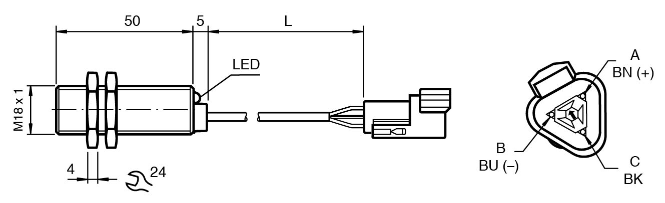NBB8-18GM50-E2-M-150MM-3DT04-Y - Görsel 2