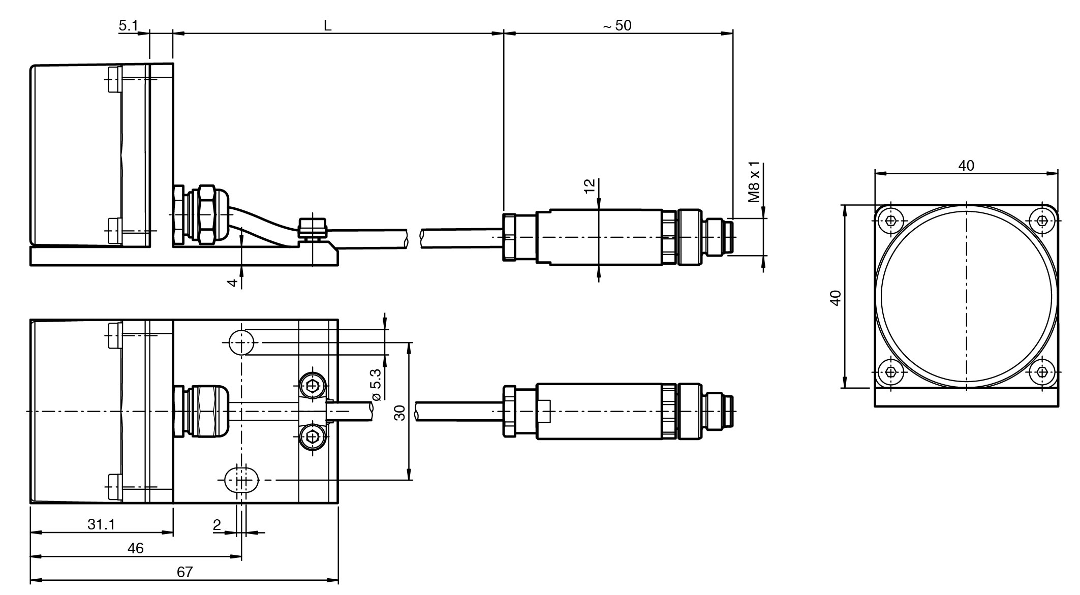 NBN25-F135-M18-5M-SET - Görsel 2