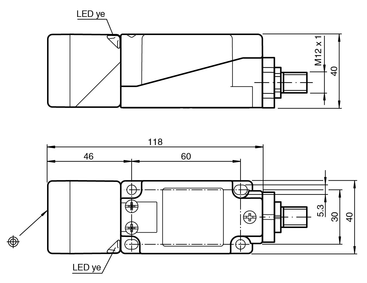 NBN40-U1K-E2-3G-3D - Görsel 2