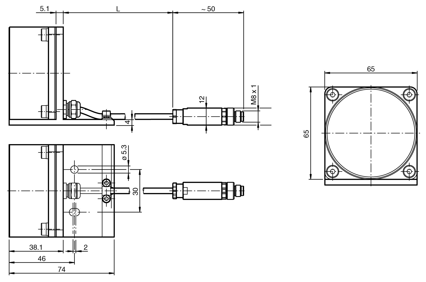 NBN50-F135L-M18-5M-SET - Görsel 2