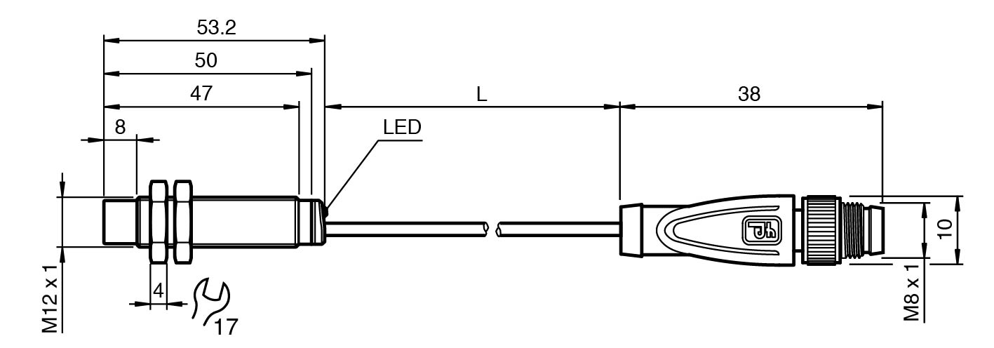 NBN8-12GM50-E2-0,2M-V3 - Görsel 2