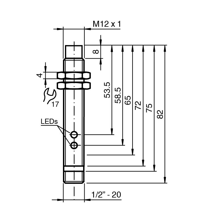 NBN8-12GM65-US-V12 - Görsel 2