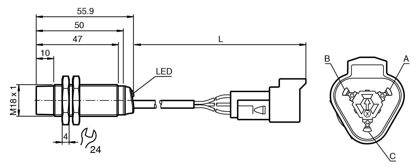 NBN8-18GM50-E2-Y0186 - Görsel 2