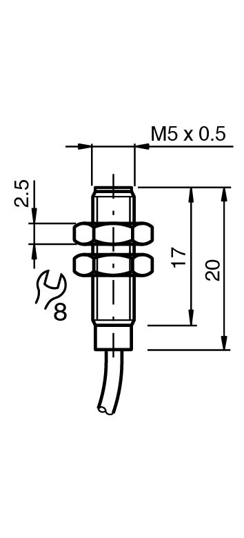 NJ0,8-5GM-N-5M - Görsel 2