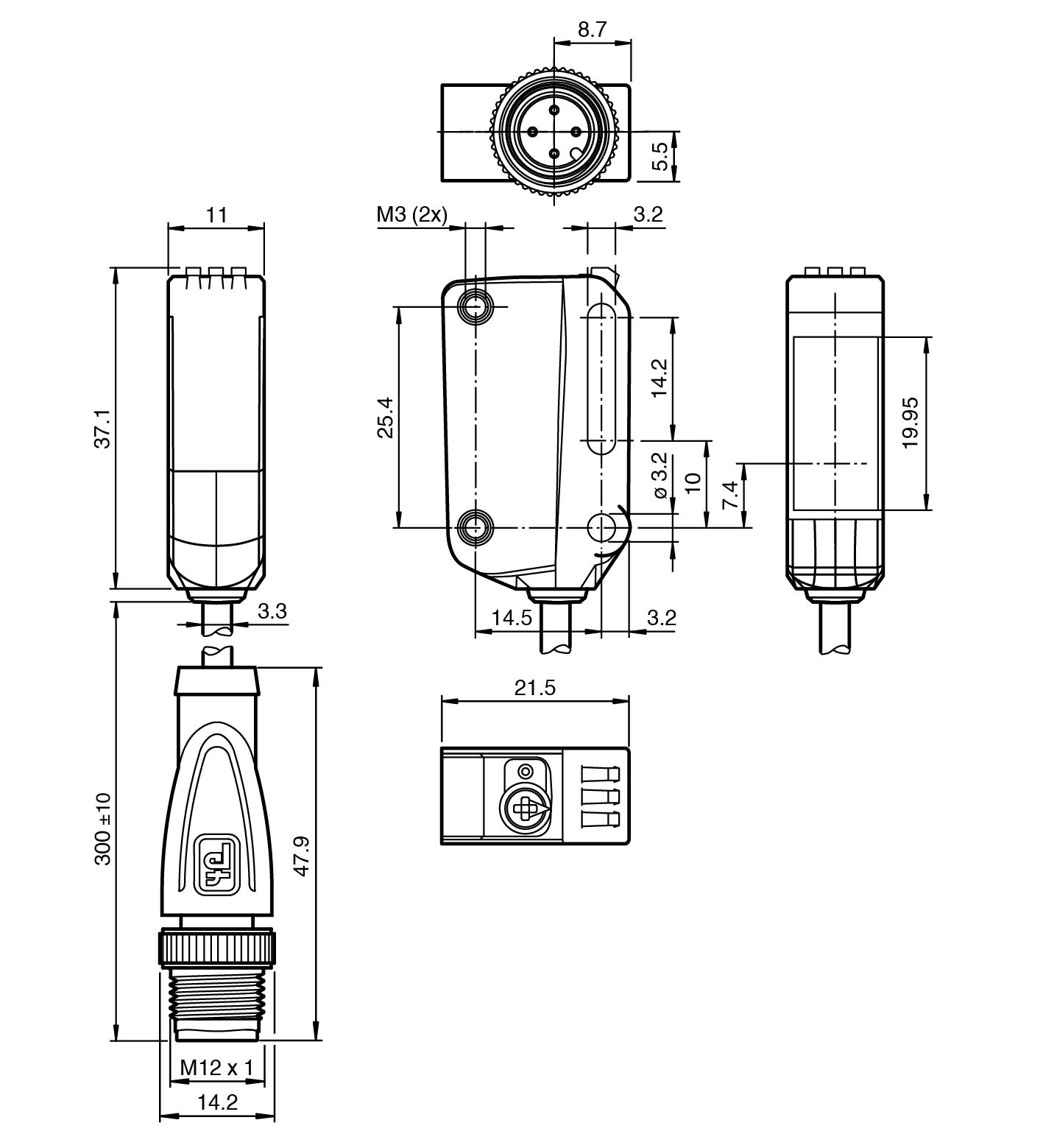 OBG5000-R100-E5F-IO-0,3M-V1 - Görsel 2